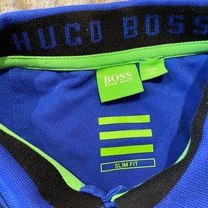 Hugo Boss Polo Shirt Men's Large Slim Fit